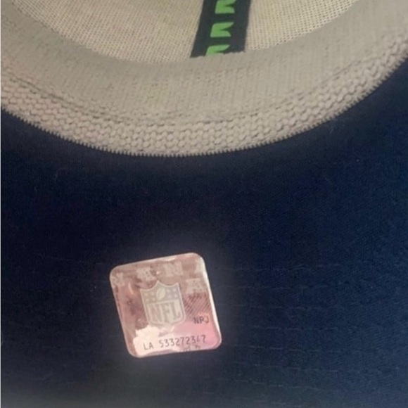 New Era 39thirty Seattle Seahawks Fitted Hat Size medium Large - Picture 3 of 7